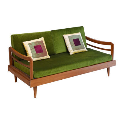 Sofa aus Samt